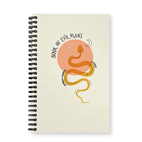 Carnet à spirales Book Of Evil Plans pour ne plus perdre vos idées et planifier vos projets