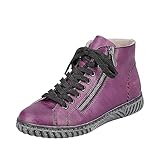 Schuhweite : Medium Rieker Damen N0921 Schnürer, Rot, 40 EU