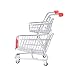 TOPBATHY Mini chariot de courses pour jouets, maquillage, éponges, mélangeurs, paniers de rangement pour supermarché, chariot utilitaire, chariot de rangement, jouet