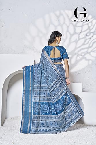 Image of GRECIILOOKS Saree | Women Saree | Saree for women latest design | Saree | Saree for Women | Silk Saree | Banarasi Saree