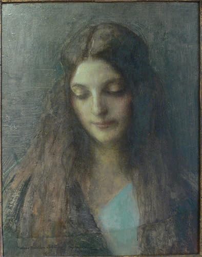 Peinture D'Art D'Affiche Portrait de femme Dagnan-Bouveret Impression Toile 60x90cm