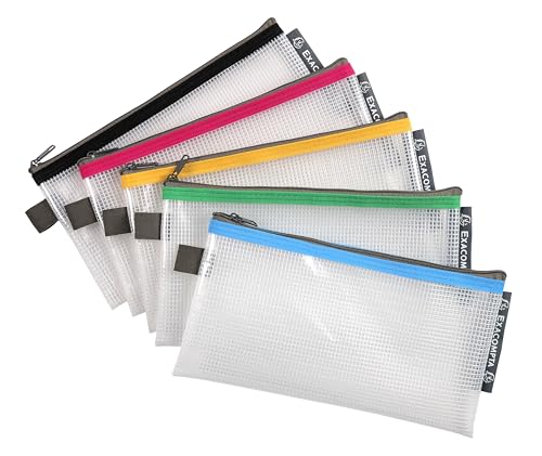 Pochettes ZIP Exacompta anti-perte pour petits objets et maquillage DL