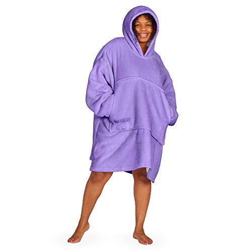 Snuggy Premium Felpa con Cappuccio Oversize - Felpa con Cappuccio Comoda, Spessa, Calda ed Extra Morbida con Pratica Tasca a Marsupio. Uomo, Donna, Taglia Unica - Come Indossato dalle Celebrità