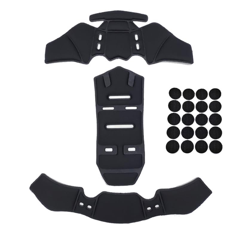 Helmet Padding for Schuberth E2 Carbon, Breathable Removable Motorcycle Helmet Cushion Replacement Liner, Helmet Liners Cover,Black