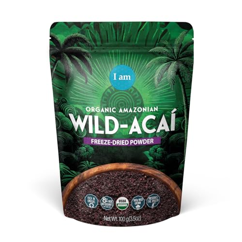 I AM Organic Amazonian Wild Açaí Powder
