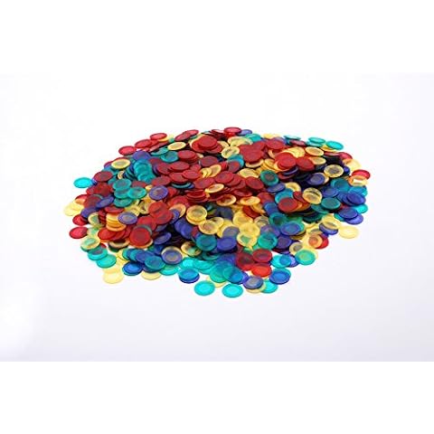 Edu Science 52088 Translucent Counters Pack of 1000 Cover
