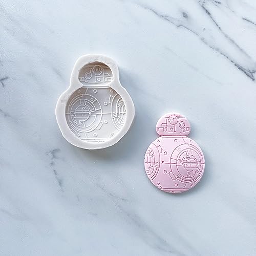 Bb-8 StarWars Baking Mold For Cupcakes, Cakepops, Chocolate Strawberries, Pretzels And Rice Krispies