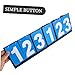 WHAMVOX Table Tennis Score Counter Board Flipping Scorekeeper for Basketball Volleyball and Baseball Numbers Safe and Practical Design for Judges and Sports Events