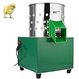 ZephyrGlow Geflügelrupfmaschine - Für Huhn Rupfmaschine Nassrupfmaschine Gänserupfmaschine Enten Gänse Hühner Gummi Edelstahl, Hühner-Schnellfederentfernungs-Rupfmaschine