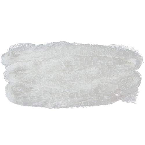 Xigeapg 2.5Cm Grid Farm Garden Transparent Nylon Bird Net Balcony Fruit Tree Pond Crop Plant Cover Net 3 x 10M