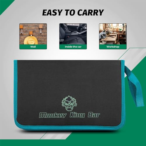 Monkey King Bar-12pcs Wood Carving Chisel Set- Sharp Woodworking Tools with Case Storage - Image 5