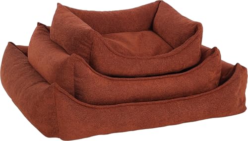 Panier Oana haut de gamme rectangulaire terre cuite 80x67cm - 3