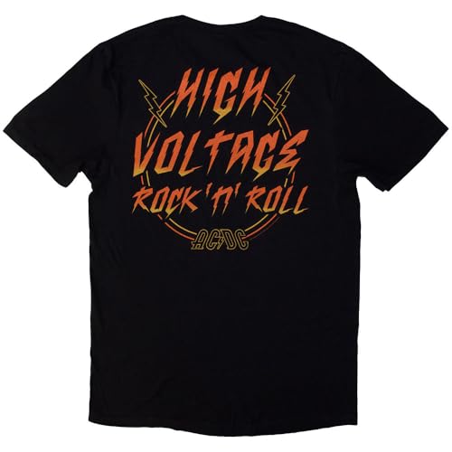 Ac/Dc High Voltage Rnr T Shirt Size XXL