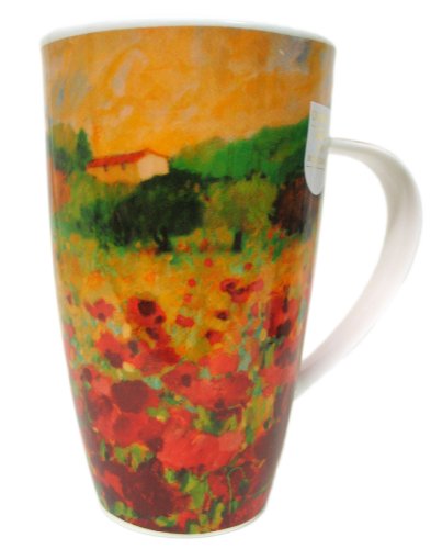 Preisvergleich Produktbild DUNOON Paysage Mohnblumen Dunoon Becher