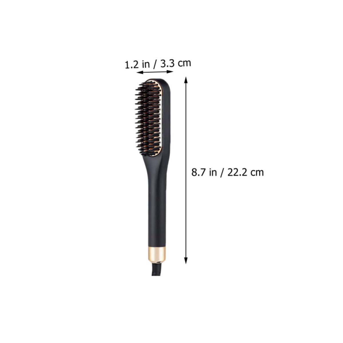 Peine Alisador para Vello Facial 3 Temperaturas, Negro