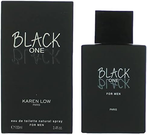 Karen Low Black One Black Edt Spray 3.4 Oz Men