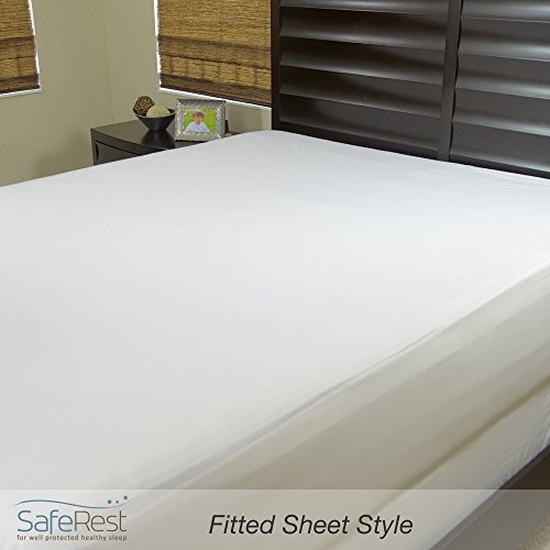 SafeRest Mattress Protector Twin XL College Dorm Room, New Home, First Apartment Essentials - Cotton, Waterproof Mattress Cover Protector - Encasement - Premium - Thumbnail 5