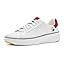 White/Rio Red Suede