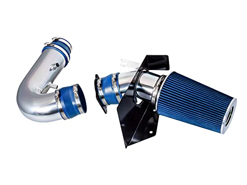 Cold Air Intake System with Heat Shield Kit + Filter Combo BLUE Compatible For Ford 97-03 F150/Expedition / 97-99 F250 4.6L/5.4L / 98-99 Lincoln Navigator 5.4L V8