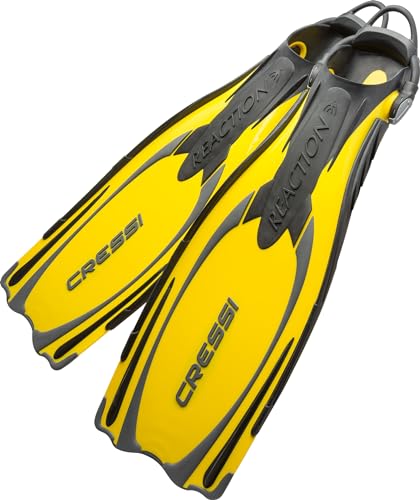 Cressi Reaction EBS Fins - Hochleistungstauchflossen mit EBS Strap