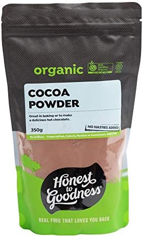 Honest to Goodness, Organic Cocoa Powder, 350 grams - Dutch-Proce...