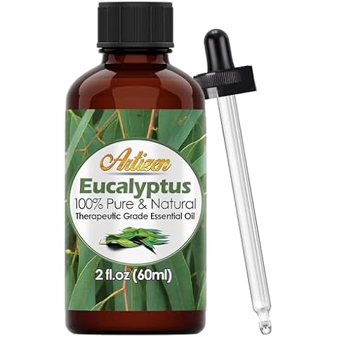 Artizen - Eucalyptus Essential Oil, Pure and Natural Premium Quality, Pure Eucalytus Oil - 2 fl oz Cover