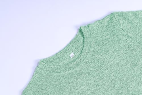 Dauocie Girls Long Sleeve Shirts Side Split Tunic Tops with Pocket Crew Neck Basic Shirt4