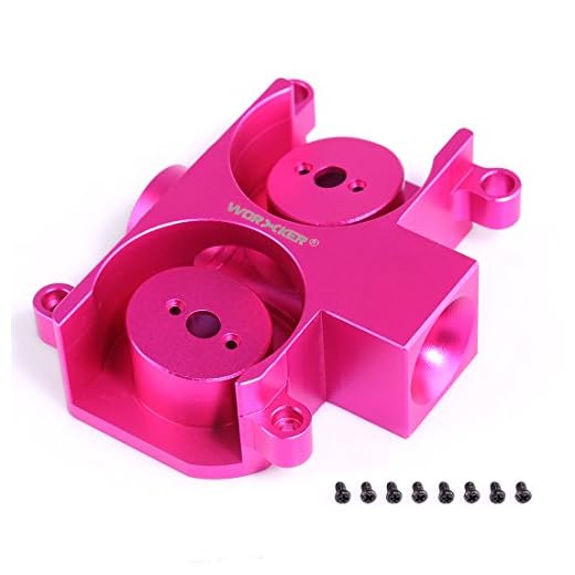 LoKauf WORKER Jaula oblicua para volante de inercia para Nerf HyperFire y Nerf Modulus Regulator - Rosig