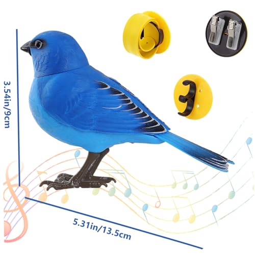 Oiseaux de simulation animés pour décoration de jardin et animation de balcon - 5