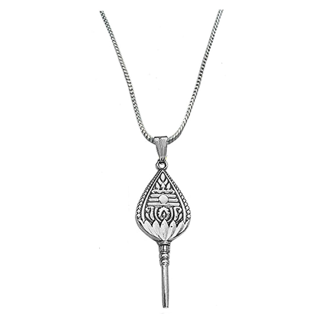 Lord Murugan OM Muruga Kanda VEL Silver Snake Chain Pendnet for Men,Women, Love, Anniversary, Special Occassion Gift Fashion Jewellery-image-13