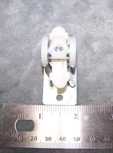 Plantation Shutter Track Rollers / 2 Ball Bearing Wheels