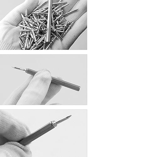 Naysku Clavos de Falda de Doble Cabeza sin Costura - Sin Óxido, Juego de Clavos y Herramienta para Mangas, Sin Marcas, Tornillos de Seguridad Invisibles miniatura 6