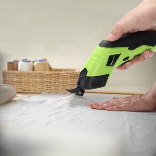 Yougfin 4.2V Cordless Electric Fabric Scissors with Case - image 9