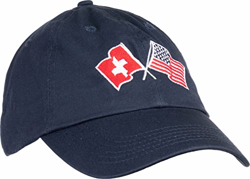 Image of Ann Arbor T-shirt Co. American Friendship Nations Flag Baseball Low Profile Dad Hat for Men Women