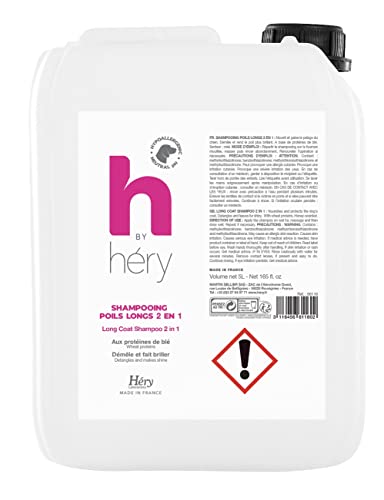Hery H by hery shampoing chien pour cheveux longs