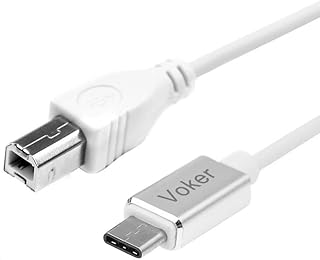 Midi Cable to Type C Connector,Type C to Midi Interface, USB 3.0 Adapter OTG Cable for Samsung Galaxy S9/S8,Note 8,Sony Xperia XZ,HTC 10/U11,Huawei P9,Electric Piano Audio Interface(1m)