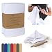 Ruvanti 12 Pack Extra Large Flour Sack Dish Towels (30" X 30") Highly Absorbent Kitchen Towels/Tea Towels - 100% Cotton Multi-Purpose Towels for Embroidery. Cleaning Cloth/Dish Towels/Bar Towels.