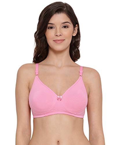 Image of Lyra Women's Moulded Encircled Bra(513) Pack of 2 White & Black,30B