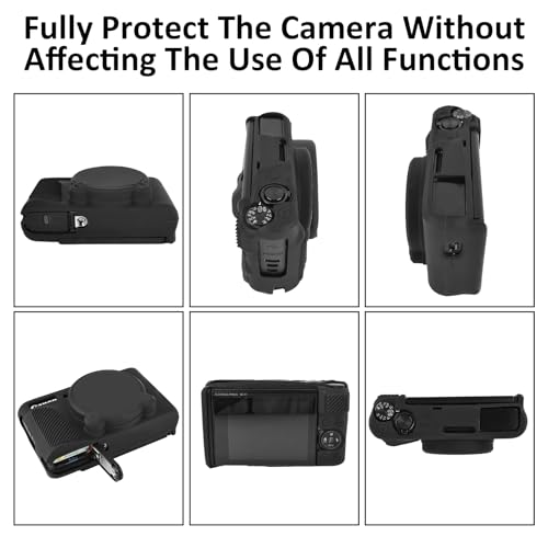Funda de silicona ARVOK para cámara Canon PowerShot SX740 HS miniatura 4