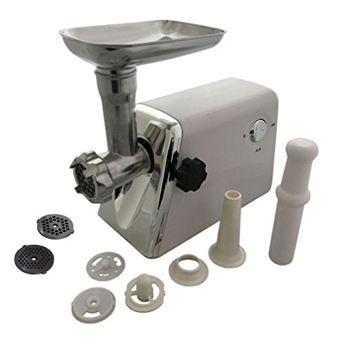 Preisvergleich Produktbild 1200W Fleischwolf Wurstfüller Hackfleischmaschine Wurstfüllmaschine Küchenmaschine mit Zubehör und Aufsätze