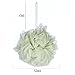 Loofah Sponge Pack of 4, Deep Cleansing Body Scrubber for Shower, Exfoliating Bath Sponge with Handle for Women and Men (002, 60)