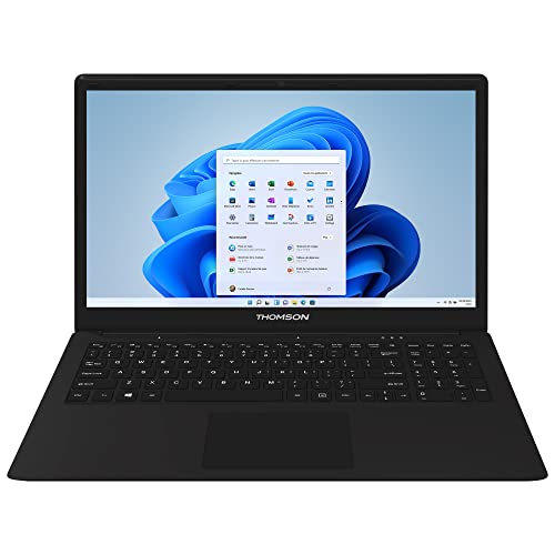 Thomson Ordinateur PC Portable 15,6 Pouces FHD, Intel Core i5, 8GB Ram, 512 SSD, Clavier AZERTY Francais, Windows 11 Home …