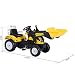 HOMCOM Tractor Pedal Excavadora Camión + Pala Delantera para Niños 3-6 Años...
