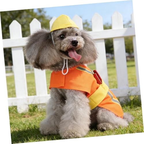 Disfraz para Perro NOLITOY XL Naranja Halloween miniatura 3