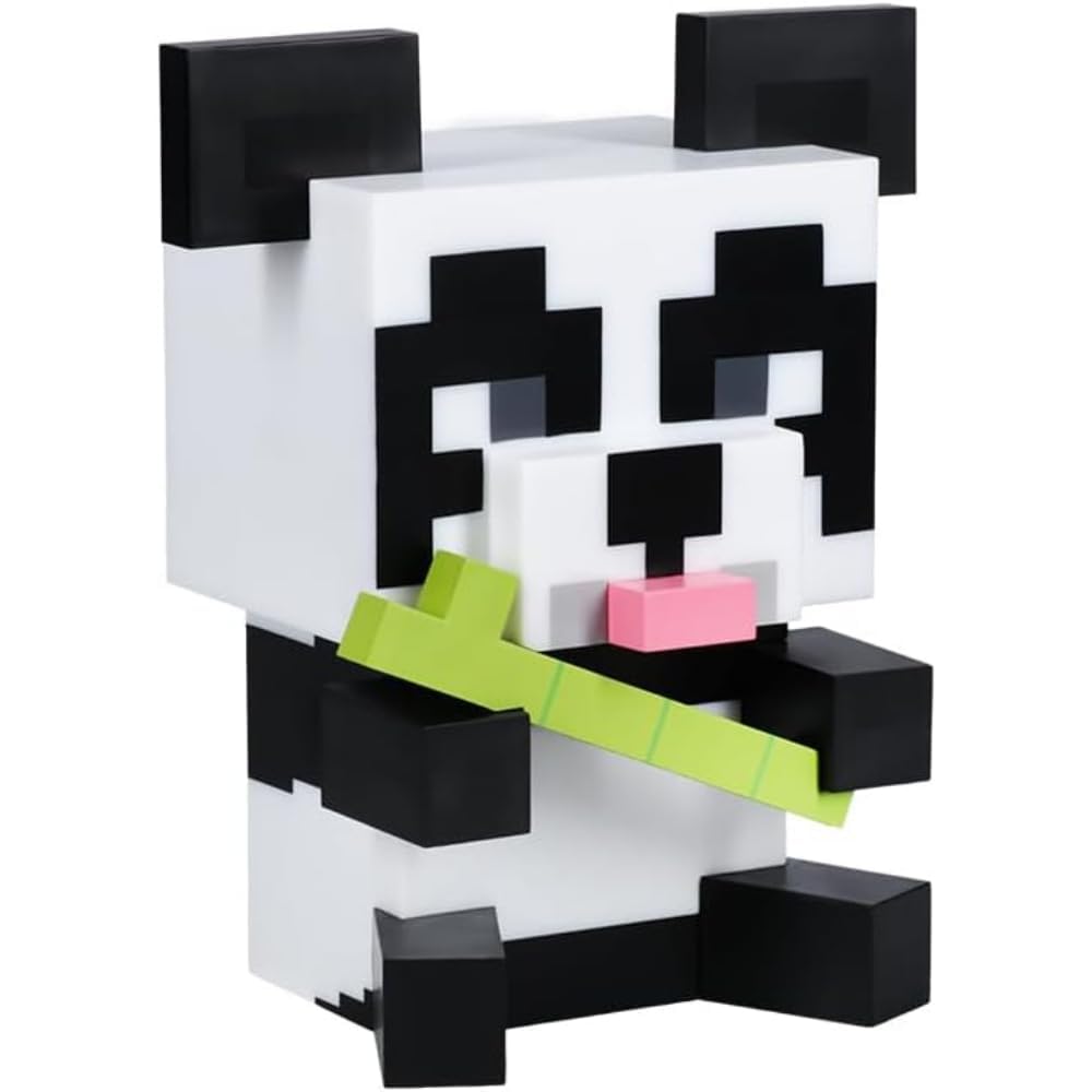 Paladone Multicolour Minecraft Panda Light - Officially Licensed Merchandise, Portable Night Light And Gaming Room Decor For Kids, Gift For Gamer, Battery Powered |