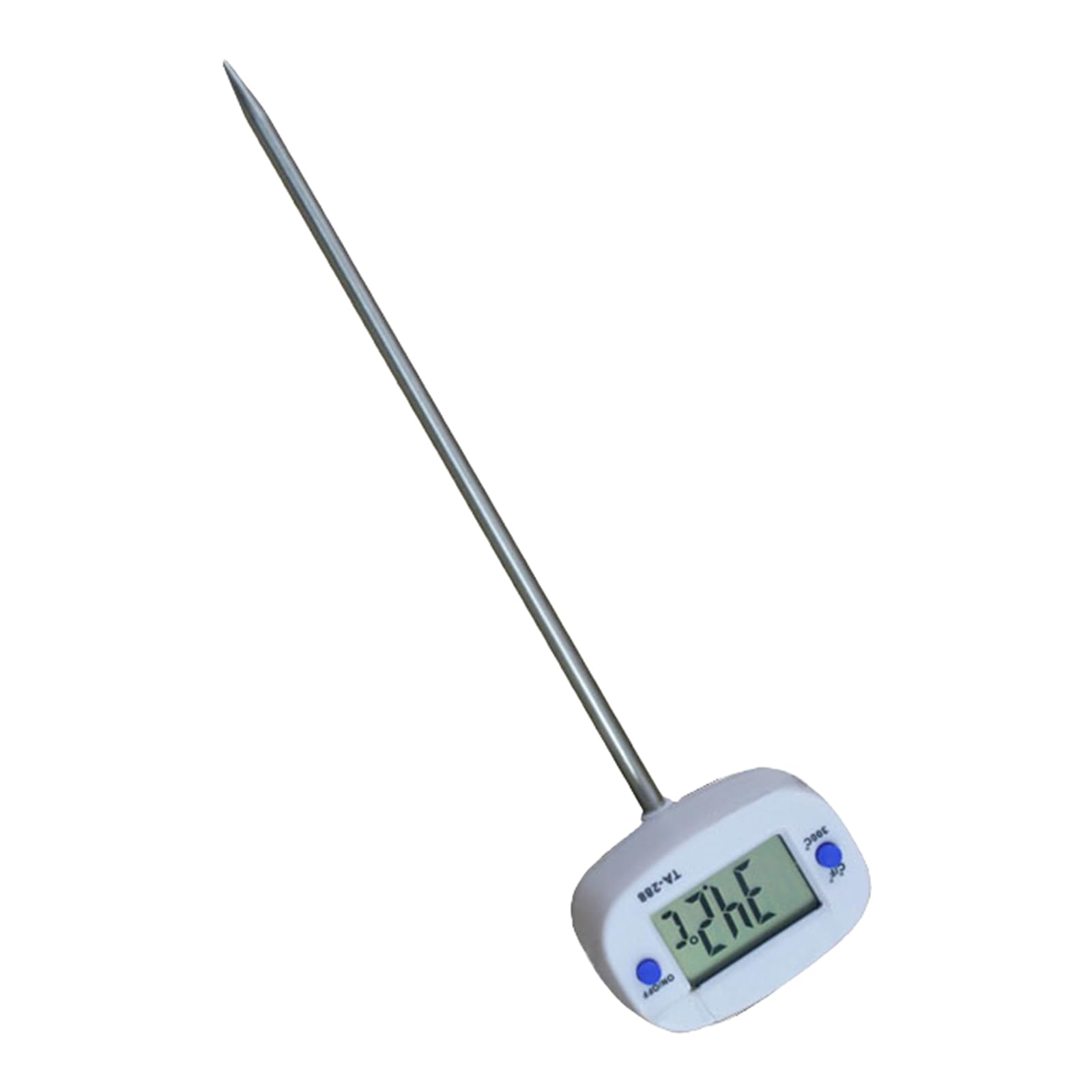 Xinsheinelry Digital Cooking Thermometers With Steel Probes Temperature Gauges Lcd For Oil Temp In Grilling & Frying Digital Probes Thermometers For Cooking Grilling