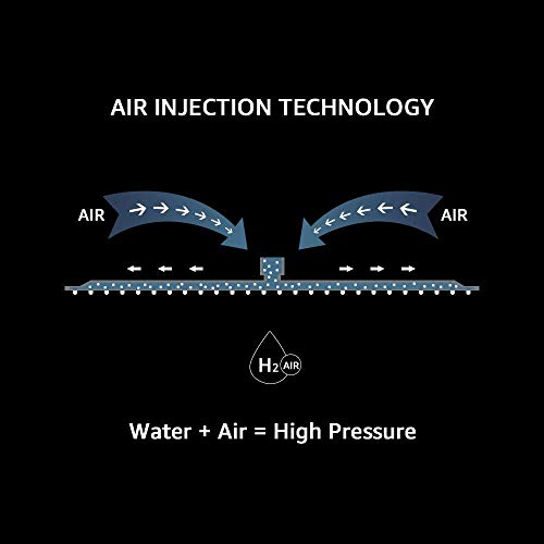 Iriber Champagne Bronze Ceiling Mount Rain Shower System With 12 Inch Shower Head And Handheld Bathroom Brushed Golden Shower Set Contain Shower Faucet Mixer Brush Gold Trim Kit (Valve Included) #TOP3