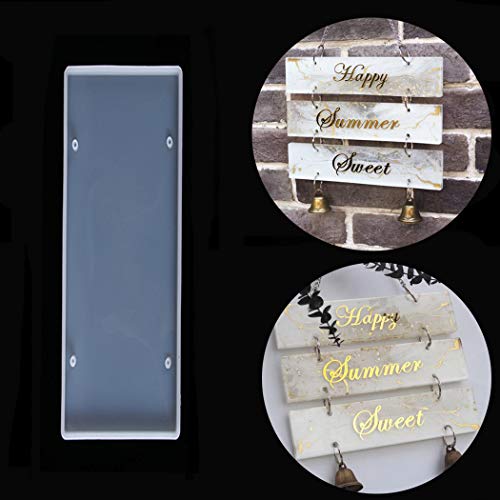 Maison signe plaque résine moule silicone agate conseil plaque coulée époxy moule bricolage artisanat pour la maison porte bureau magasin signe Halloween noël mariage fête d'anniversaire décoration Cover