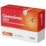 Coenzima Q10 200 mg per Dose Giornaliera, Integratore Alimentare con CoQ10 (Ubiquinone), 160 Compresse - Prodotto in Italia