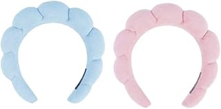 Paquete de 2 diademas de tela de toalla para ...